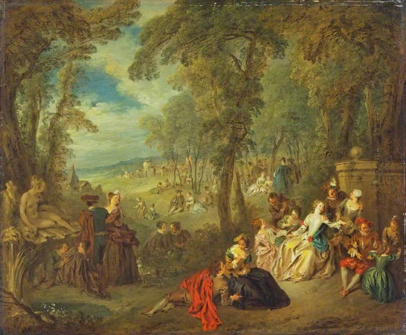 Festa in un parco - The Wallace Collection, Londra